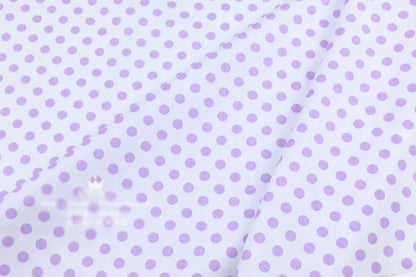 Polka dot print 100% cotton fabric sold by the meter, DIY patchwork, quilt fabric, bedding, bed sheets, pillow decoration
