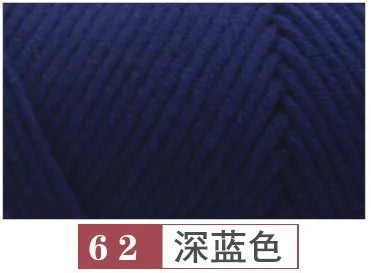 100g Pure Colour Lover Yarn Soft Milk Cotton Yarn Woolen Yarn 8 ply Thread for Knitting Scarf Wool Handmade DIY Scarves Gift