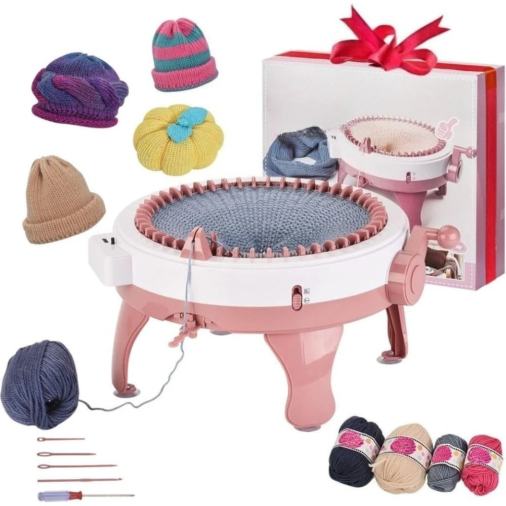 Knitting machine, intelligent knitting machine, lace knitting machine, knitting machine kit, suitable for children and adults