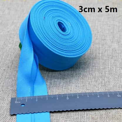 30mm x 10m Cotton Bias Binding Tape DIY Handmade Sewing for Children's clothing quilts tablecloth edge strip