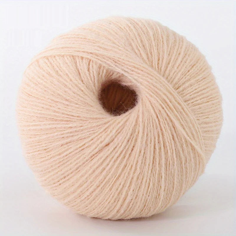 50g/pc Merino Wool Yarn for Knitting Luxury Warm Soft Light weight Crochet Yarn Fur Medium Fine Handwoven For Hand  Knit 340m/pc