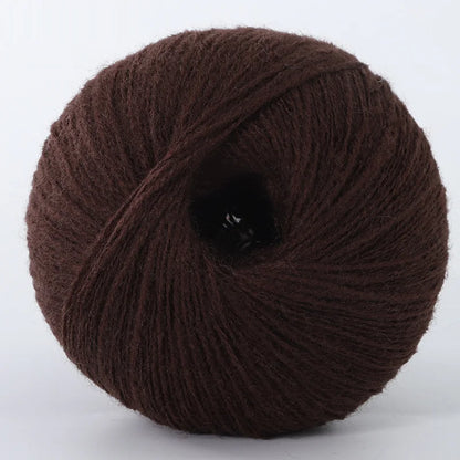50g/pc Merino Wool Yarn for Knitting Luxury Warm Soft Light weight Crochet Yarn Fur Medium Fine Handwoven For Hand  Knit 340m/pc