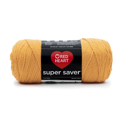 Premium Gold Acrylic Yarn for Knitting and Crocheting, 364 Yards, Medium Worsted Weight