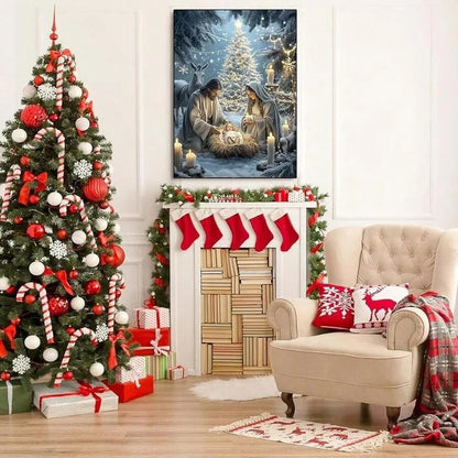 Jes 1us Nativity Diamond Art Kits For Adults-Christmas