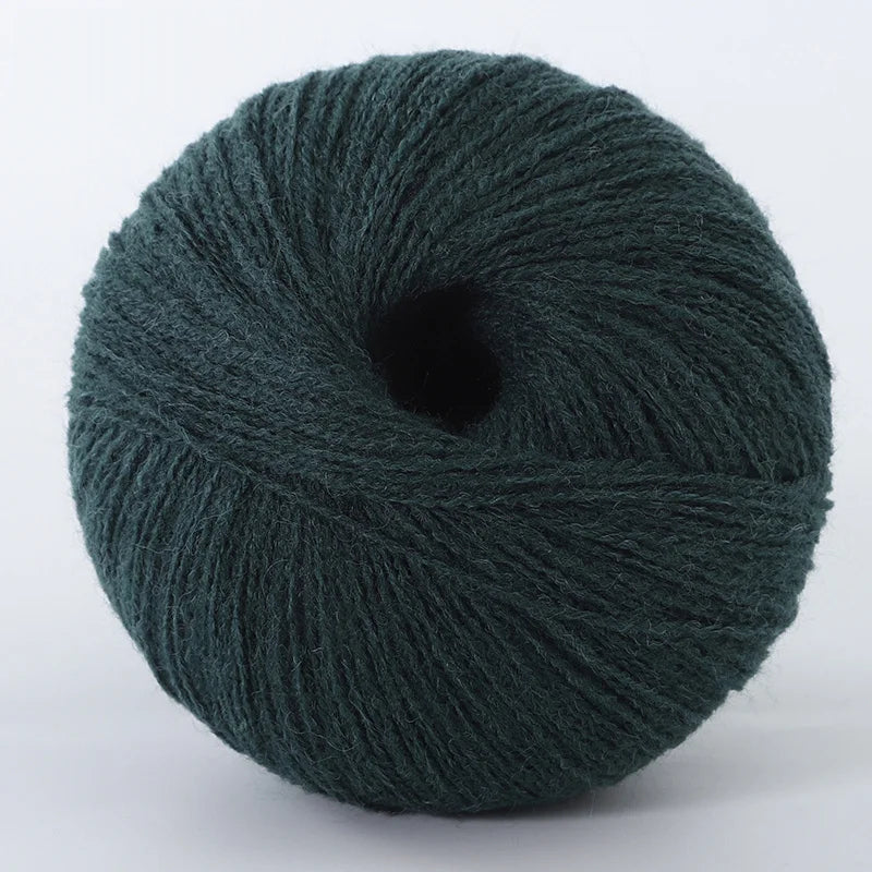 50g/pc Merino Wool Yarn for Knitting Luxury Warm Soft Light weight Crochet Yarn Fur Medium Fine Handwoven For Hand  Knit 340m/pc