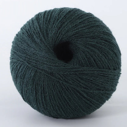 50g/pc Merino Wool Yarn for Knitting Luxury Warm Soft Light weight Crochet Yarn Fur Medium Fine Handwoven For Hand  Knit 340m/pc