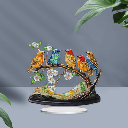 Animal Special Shape Diamond Painting Tabletop Ornaments Kit 5D DIY Diamond Art Tabletop Decorations Bedroom Table Decoration