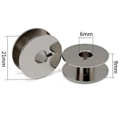 10-100 PCS Sewing Machine Metal "L" Bobbins (55623S) For Singer Brother Janome Bernina Sewing Machine Accessories