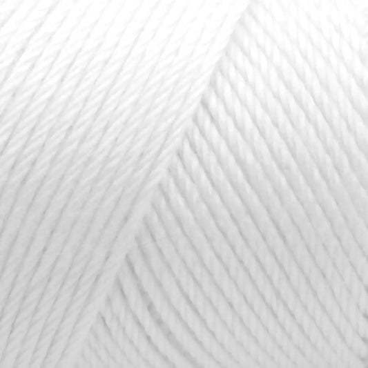 Premium Soft Acrylic Yarn for Knitting and Crochet, 2-Pack White, Machine Washable