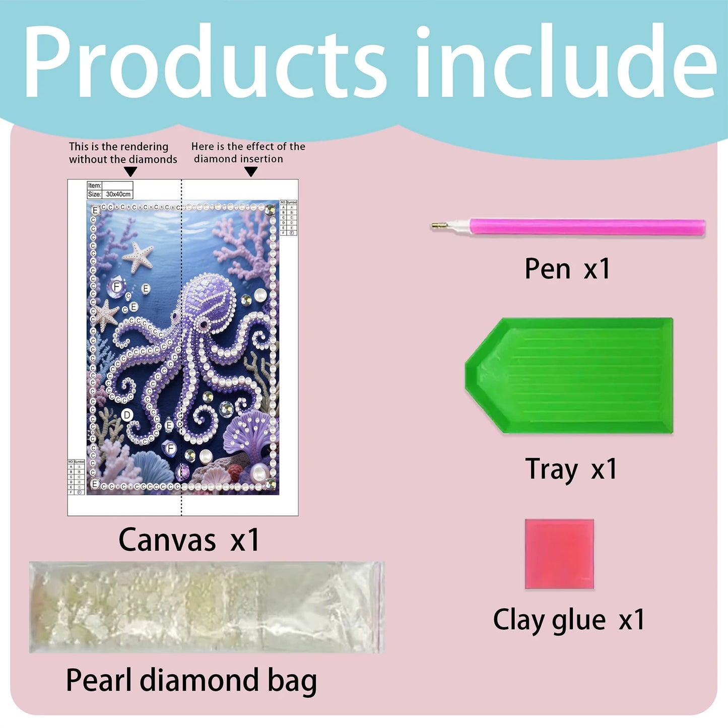 Animal Special Shaped 5D DIY Partial Drill Pearl Gem Diamond Art Painting Kit for Adults Beginners Home Decor 11.81x15.75in