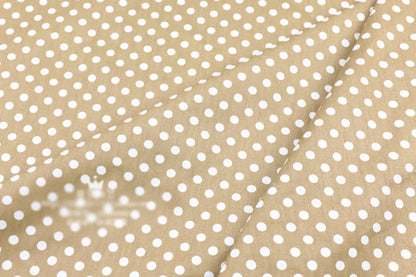 Polka dot print 100% cotton fabric sold by the meter, DIY patchwork, quilt fabric, bedding, bed sheets, pillow decoration