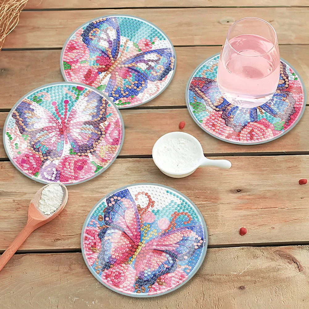 6PCS Diamond Painting Coasters Kits