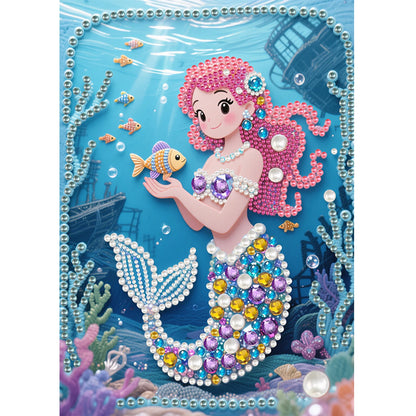 Animal Special Shaped 5D DIY Partial Drill Pearl Gem Diamond Art Painting Kit for Adults Beginners Home Decor 11.81x15.75in