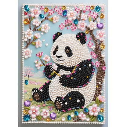 Animal Special Shaped 5D DIY Partial Drill Pearl Gem Diamond Art Painting Kit for Adults Beginners Home Decor 11.81x15.75in
