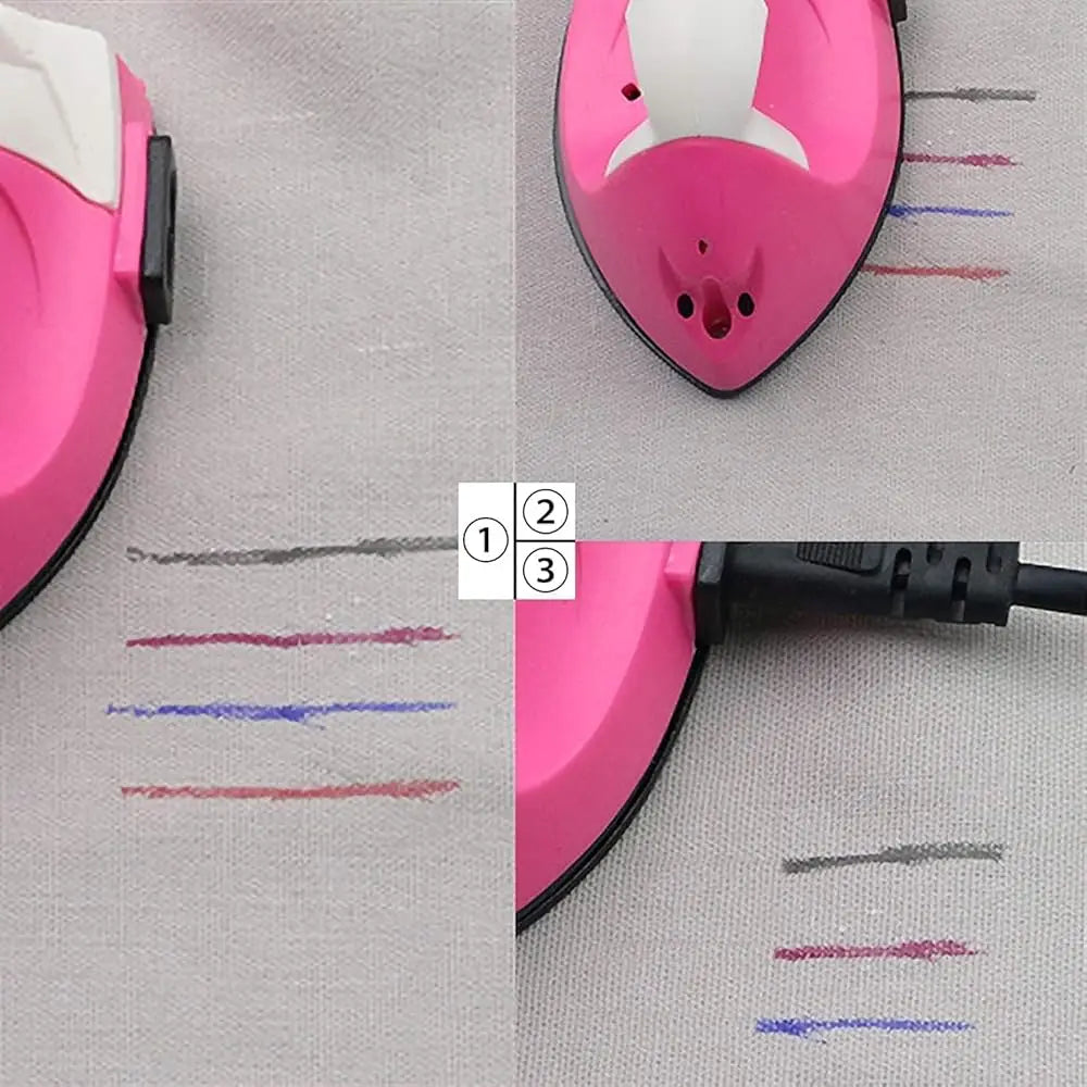4 Pieces Heat Erasable Pens for Fabric with 28 Refills Fabric Marking Pens Fabric Markers for Quilting Sewing DIY Dressmakin