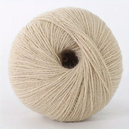 50g/pc Merino Wool Yarn for Knitting Luxury Warm Soft Light weight Crochet Yarn Fur Medium Fine Handwoven For Hand  Knit 340m/pc