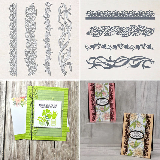 Delicate Edges Metal Cutting Dies For DIY Scrapbooking Photo Album Card Making Decoration Paper Craft Metal Die Cuts Template