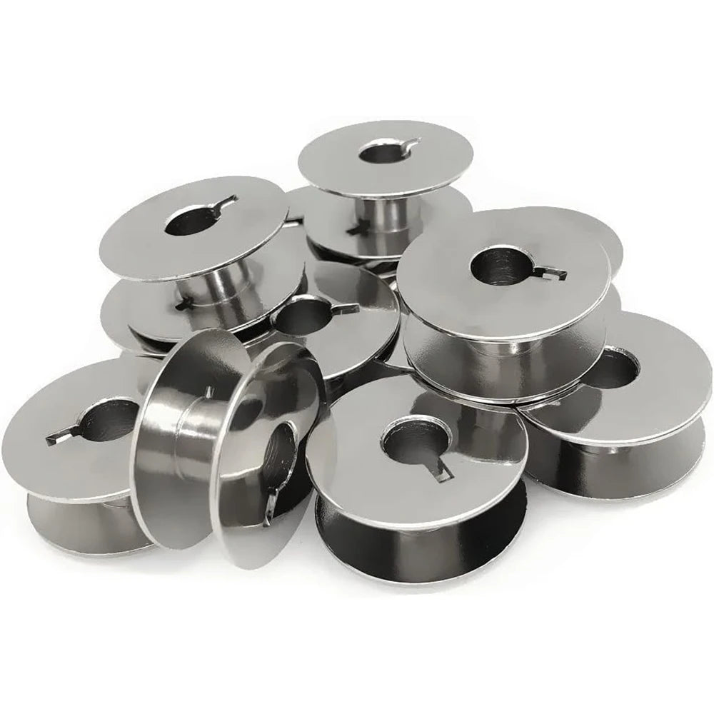 10-100 PCS Sewing Machine Metal "L" Bobbins (55623S) For Singer Brother Janome Bernina Sewing Machine Accessories