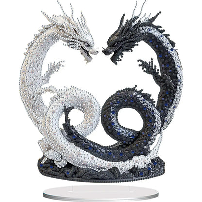 Animal Special Shape Diamond Painting Tabletop Ornaments Kit 5D DIY Diamond Art Tabletop Decorations Bedroom Table Decoration