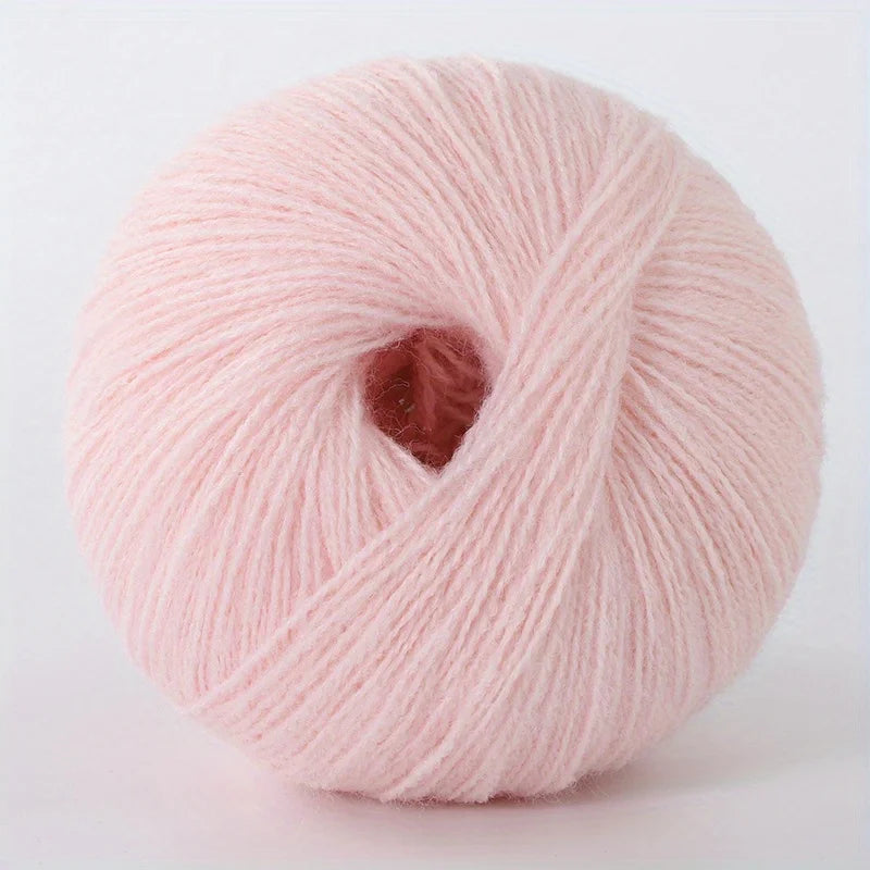 50g/pc Merino Wool Yarn for Knitting Luxury Warm Soft Light weight Crochet Yarn Fur Medium Fine Handwoven For Hand  Knit 340m/pc