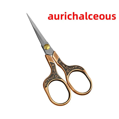 1PC Sewing Scissors Stainless Steel Retro Embroidery Tailor Scissors Dressmaker Shears Fabric Cutter DIY Sewing Accessories