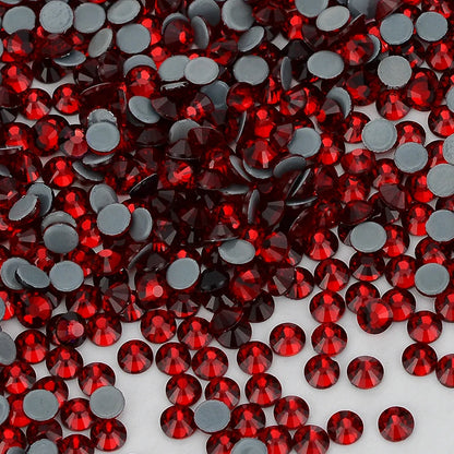 QIIY SS6-SS20 1440Pcs Top Glass Crystal Hotfix Rhinestones Flatback Glitter Stones
