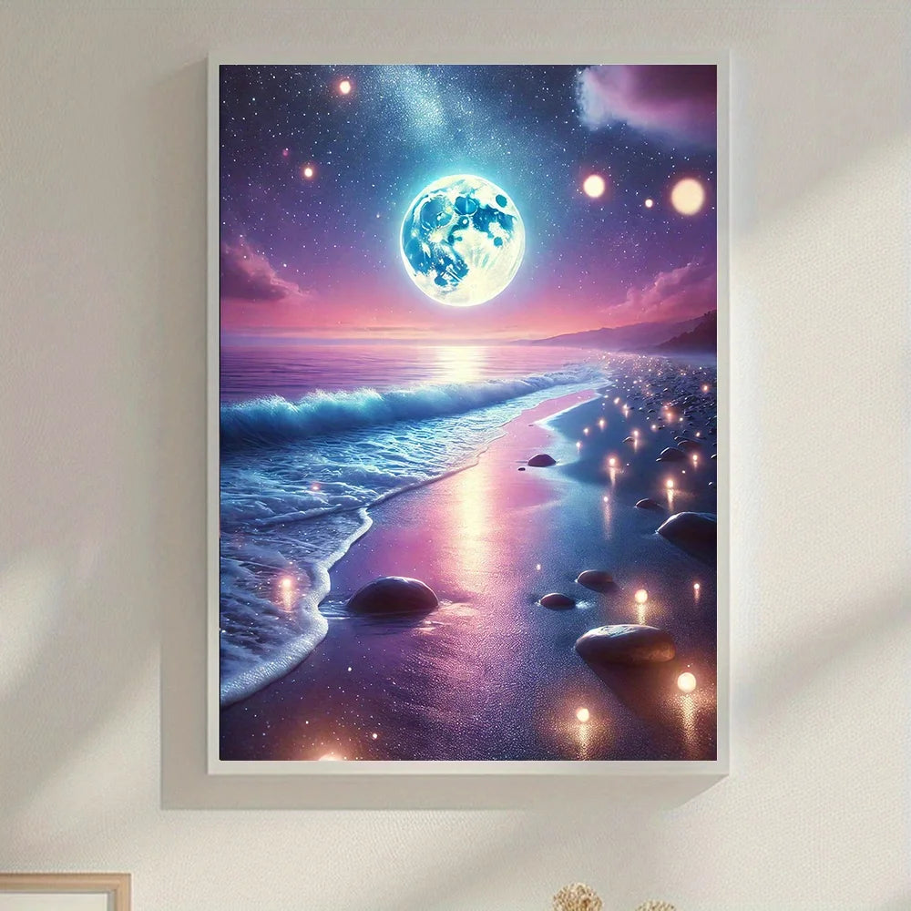 6 Kinds Patterns Diamond Painting Kits Full Round Diamond Painting Landscape Tree DIY 5D Diamond Art Craft Home Wall Decor Gift