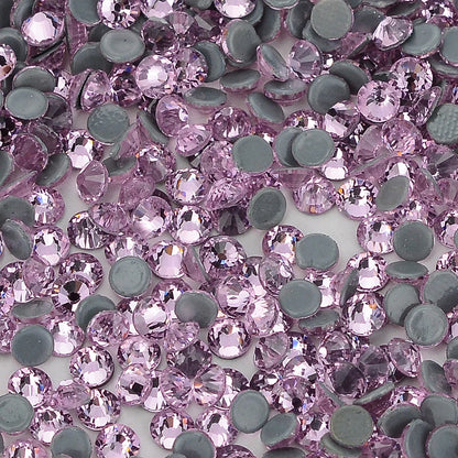 QIIY SS6-SS20 1440Pcs Top Glass Crystal Hotfix Rhinestones Flatback Glitter Stones