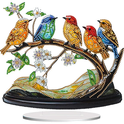 Animal Special Shape Diamond Painting Tabletop Ornaments Kit 5D DIY Diamond Art Tabletop Decorations Bedroom Table Decoration
