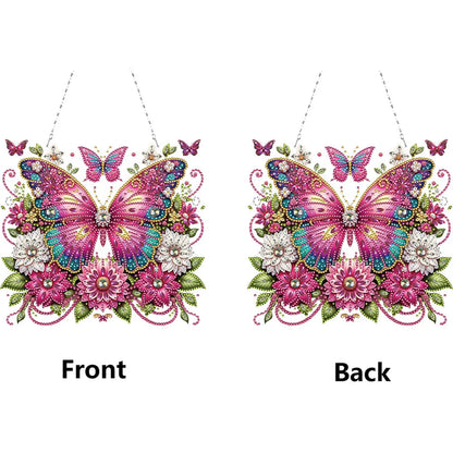 Easter Egg Light 5D DIY Diamond Painting Dots Pendant Rhinestone Diamond Art Pendants DIY Diamond Art Pendant Kit for Art Crafts