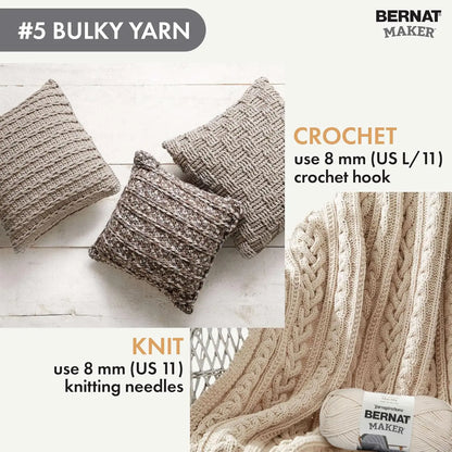 Bulky Cotton Nylon Yarn - 250g/8.8oz, 290m/317yd for Knitting Crochet Amigurumi