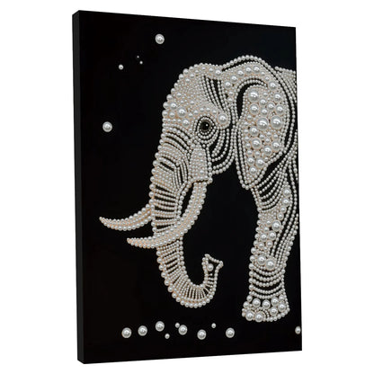 Pearl DIY Diamond Dots Paintings Picture Arts Craft 11.8x15.7inch with Frame for Adults/Beginners Gift Idea Home Decor
