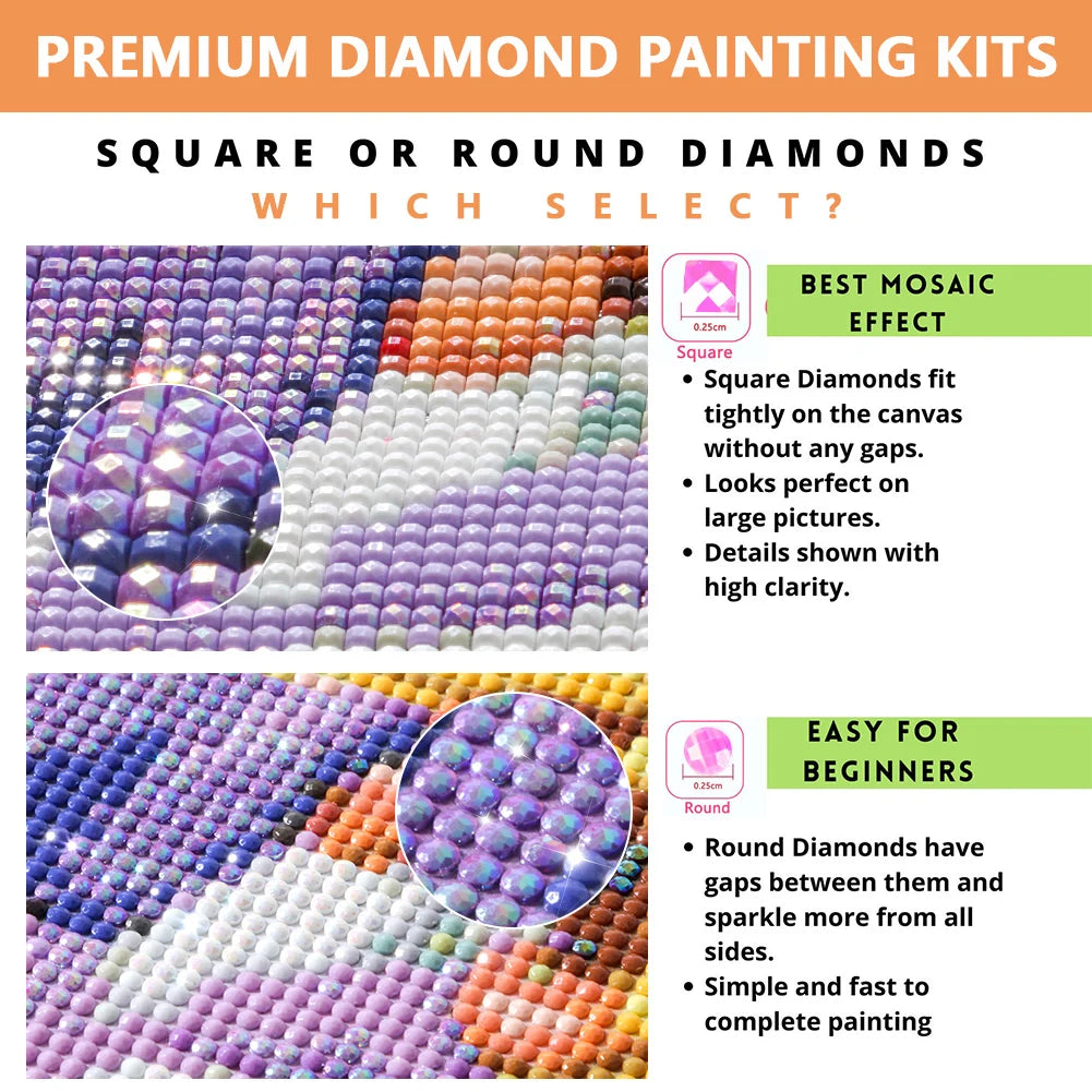 5D DIY Full Round Drill Partial AB Diamond Painting Blue Crystal Peacock 45x60cm