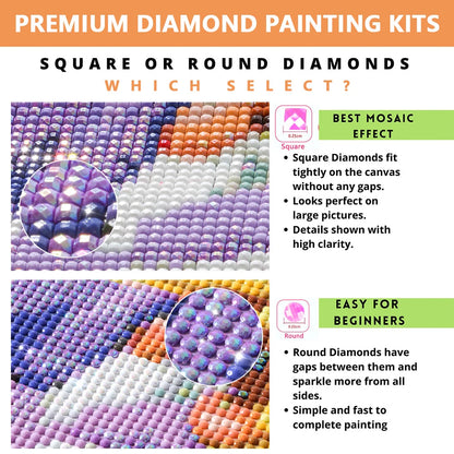 5D DIY Full Round Drill Partial AB Diamond Painting Blue Crystal Peacock 45x60cm