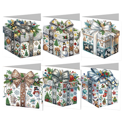 6/12pc DIY Diamond Painting Kits Greeting Card